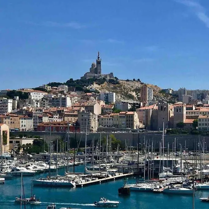 Super T2 Au Vieux Port Climatise Apartment Marseille 0*,